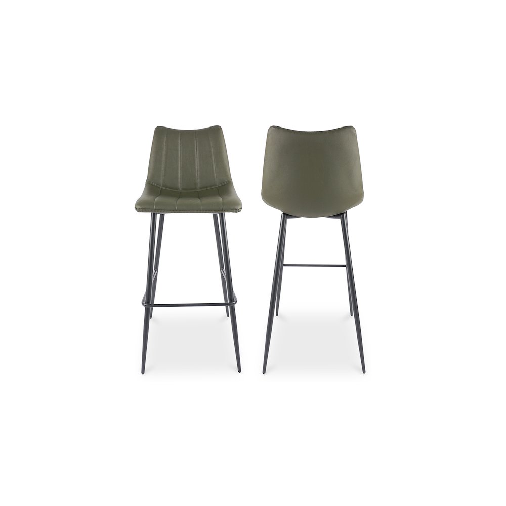 Alibi Barstool Dark Green - Set Of Two. Picture 2