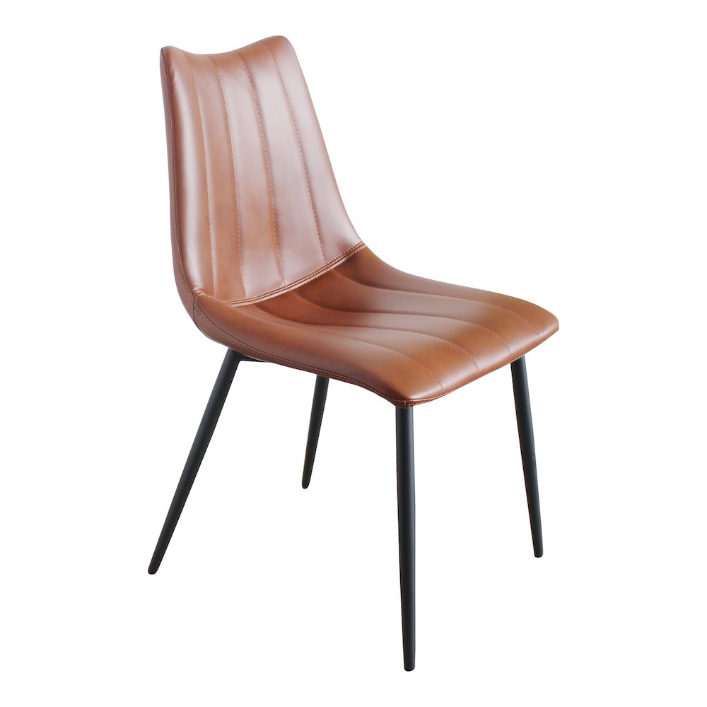 Alibi Dining Chair Brown - Set Of Two. Picture 4