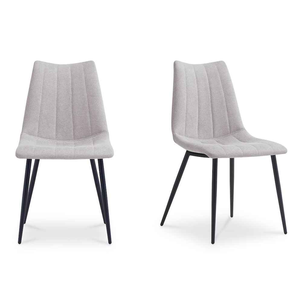Alibi Dining Chair Beige-Set of Two. Picture 1