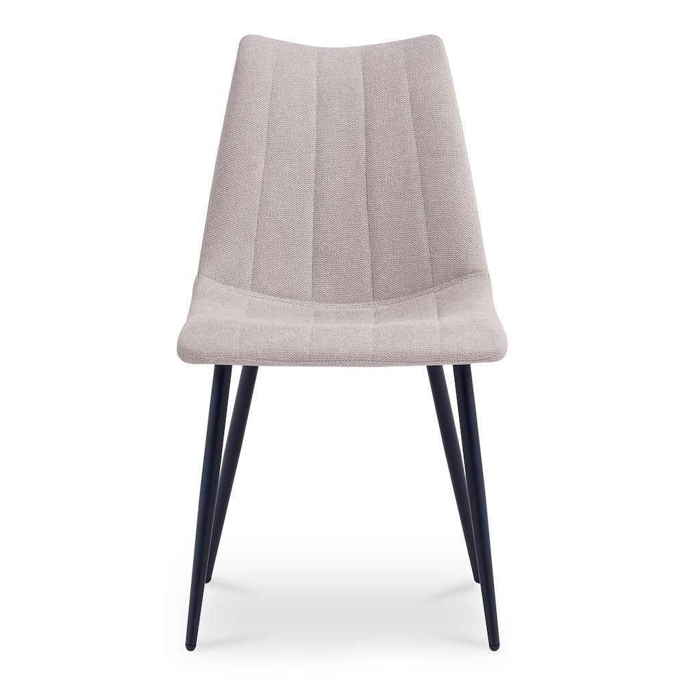 Alibi Dining Chair Beige-Set of Two. Picture 4