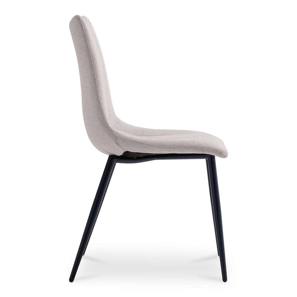 Alibi Dining Chair Beige-Set of Two. Picture 3