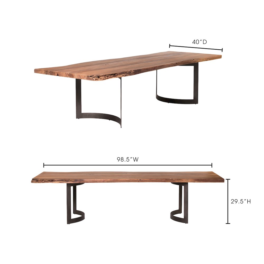 Bent Dining Table Small. Picture 12
