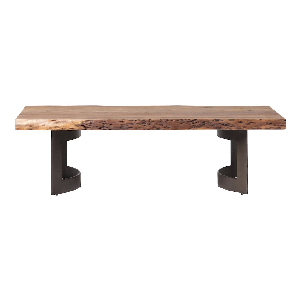 Bent Coffee Table Brown. Picture 1