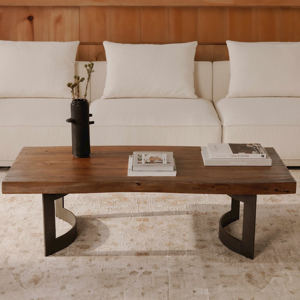 Bent Coffee Table Brown. Picture 7