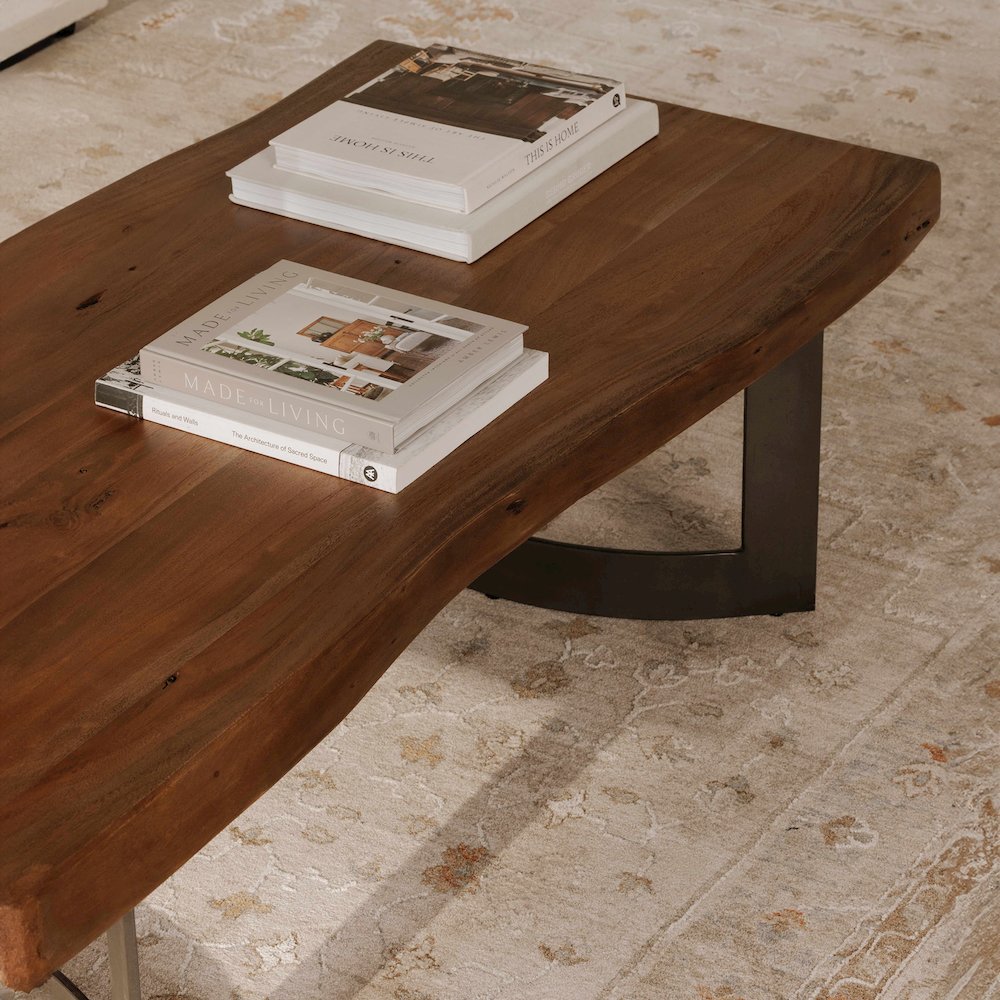 Bent Coffee Table Brown. Picture 8