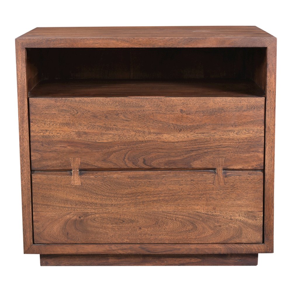 Rustic Acacia Wood Nightstand - Part of Madagasikara Collection, Belen Kox. Picture 1