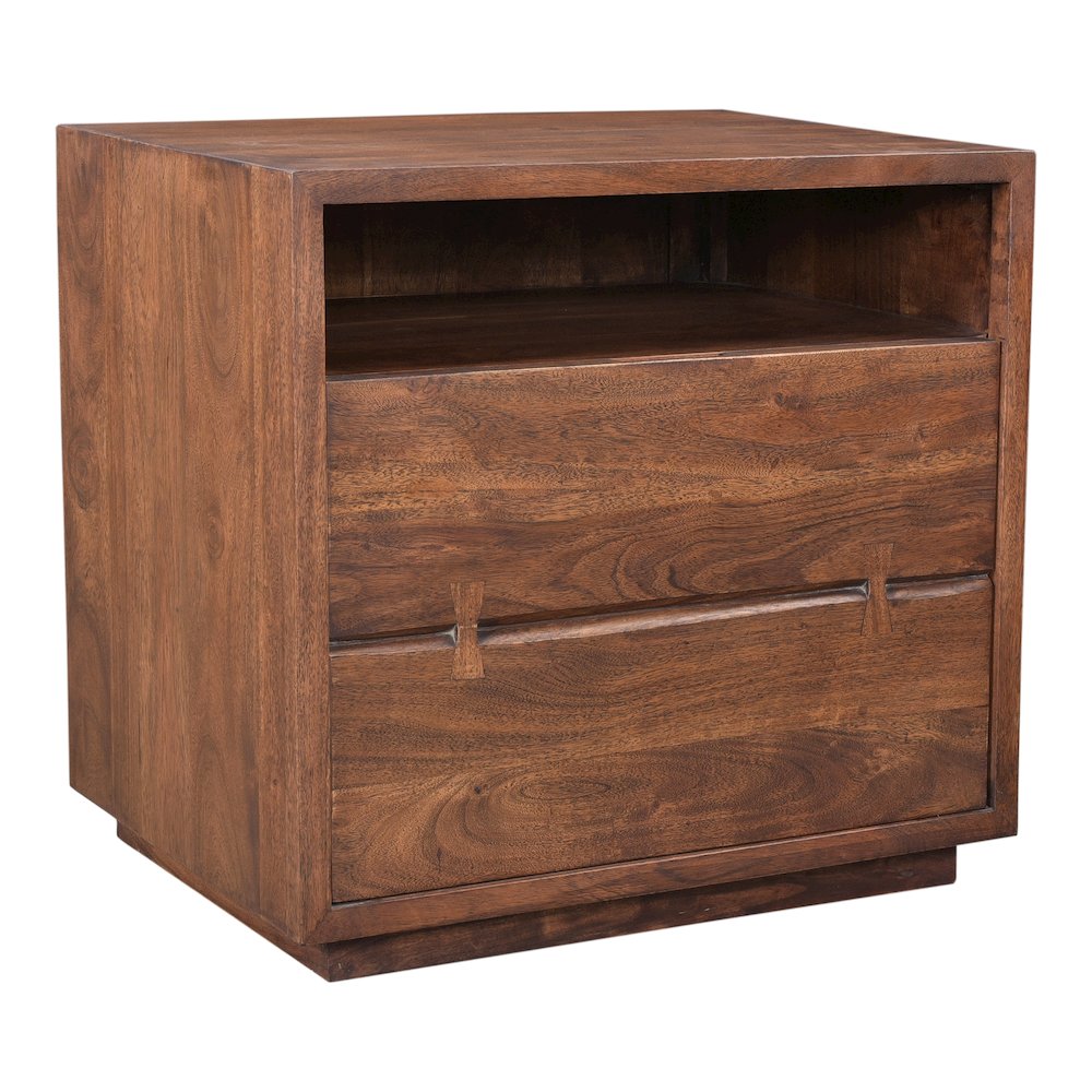 Rustic Acacia Wood Nightstand - Part of Madagasikara Collection, Belen Kox. Picture 4