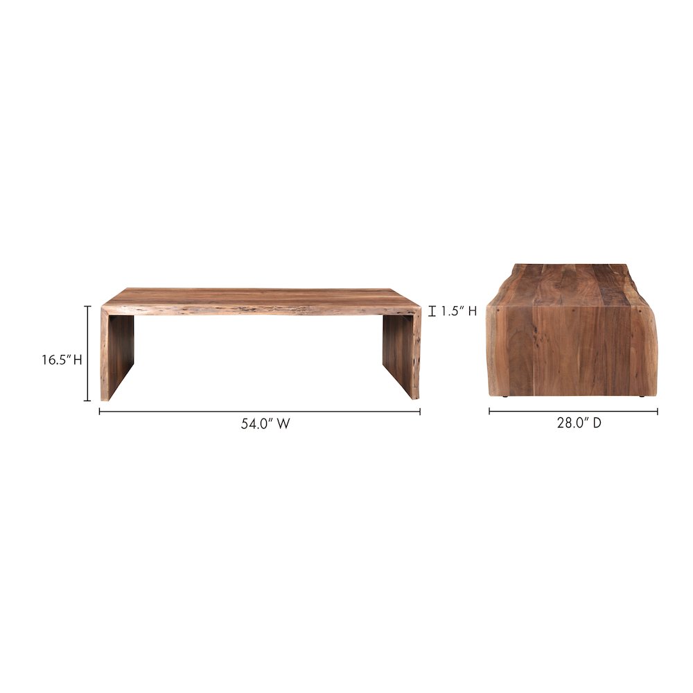 Tyrell Coffee Table Natural Brown. Picture 11