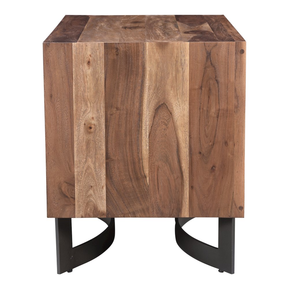 Bent Nightstand Brown. Picture 4