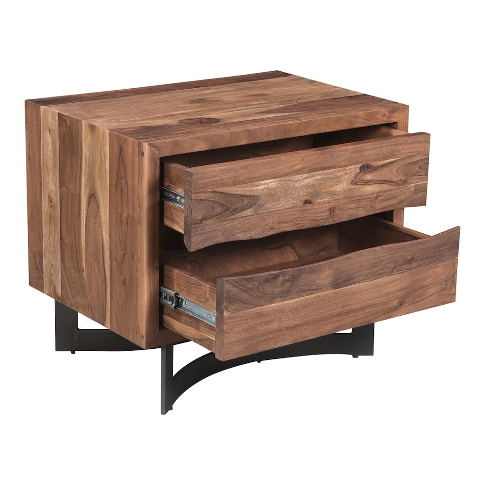 Bent Nightstand Brown. Picture 5