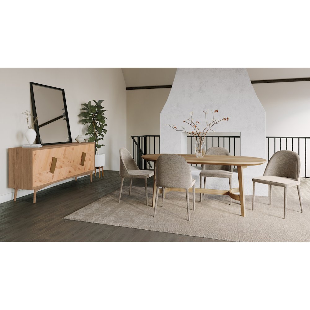 Trie Small Dining Table Natural. Picture 9