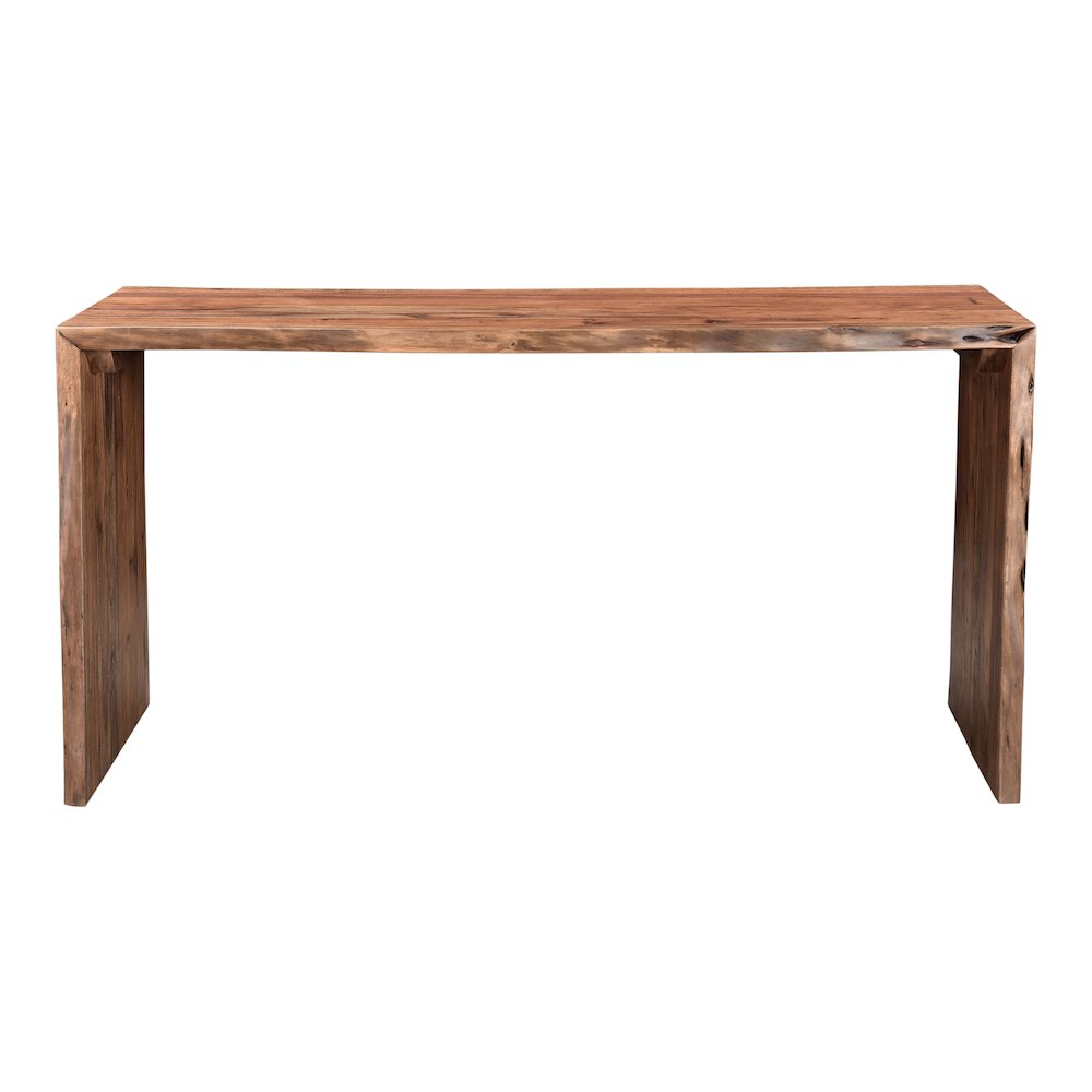Tyrell Desk Natural Brown. Picture 1
