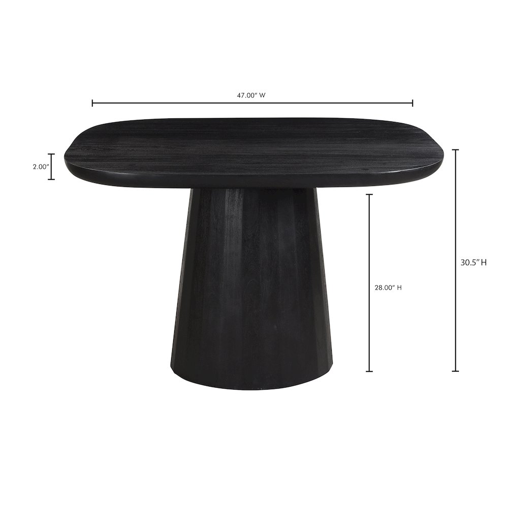 Freed Dining Table Black. Picture 8