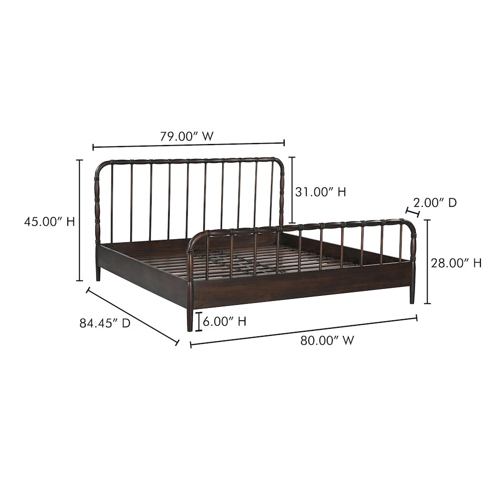 Vivian King Bed. Picture 13