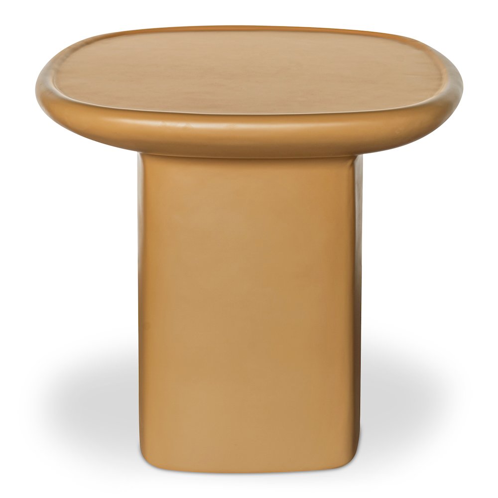 Manon Outdoor Side Table Deep Yellow. Picture 1