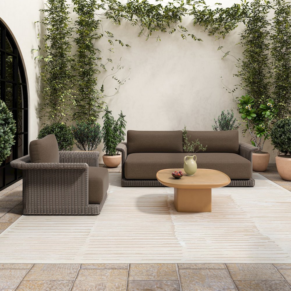 Manon Outdoor Coffee Table Deep Yellow. Picture 5