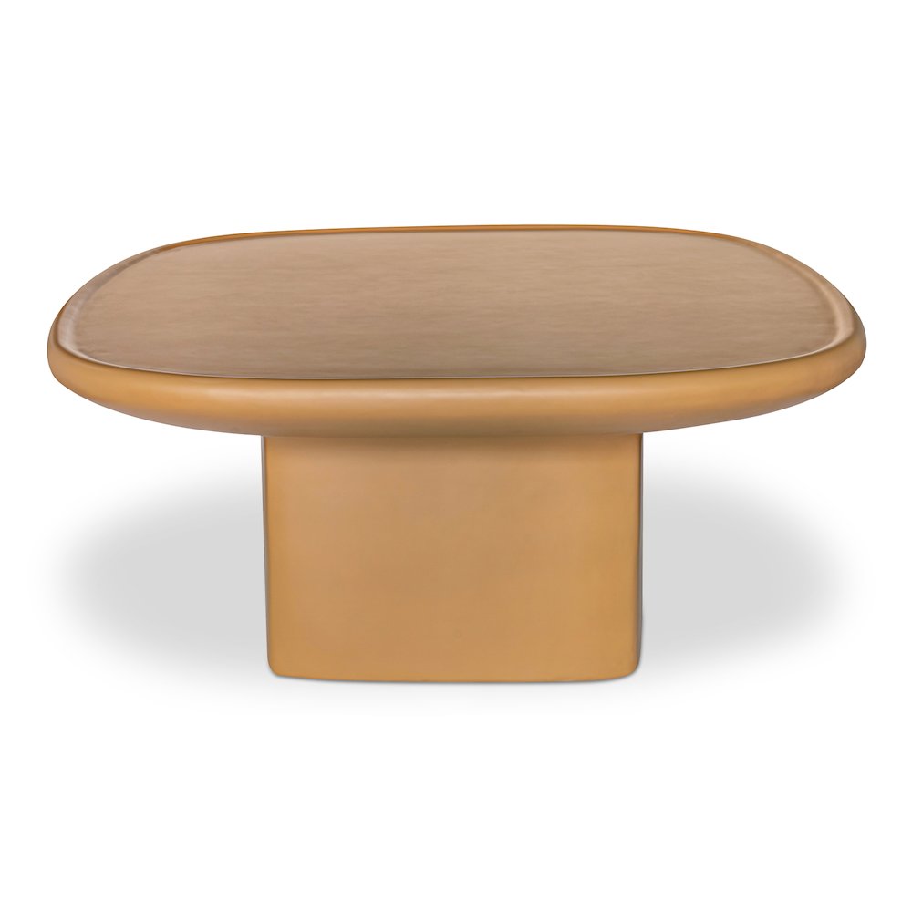 Manon Outdoor Coffee Table Deep Yellow. Picture 1