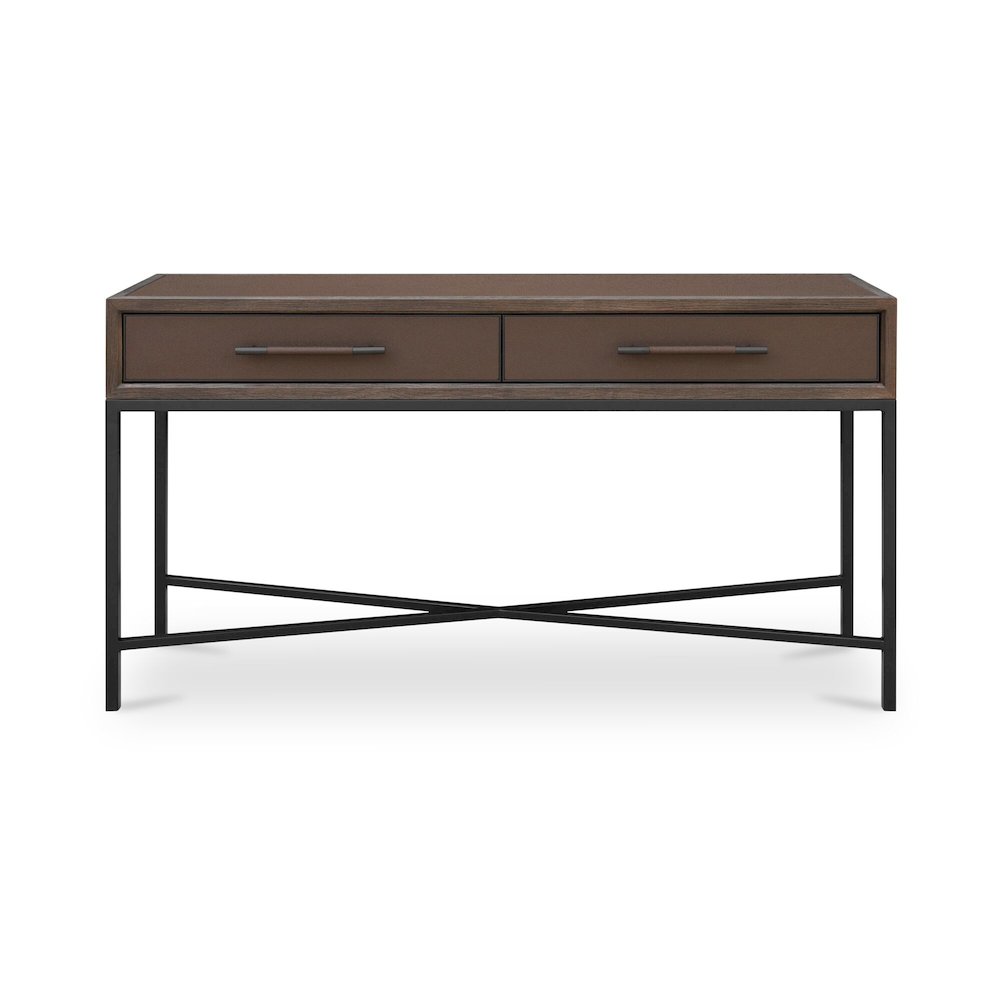 Mako Console Table Brown. Picture 1