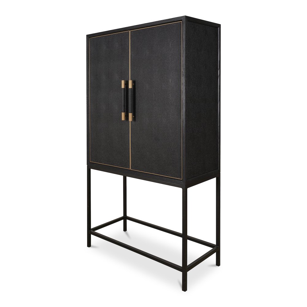 Mako Bar Cabinet Black. Picture 2