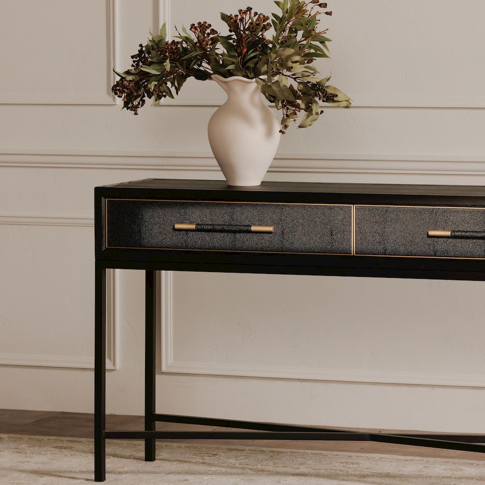 Mako Console Table Black. Picture 10