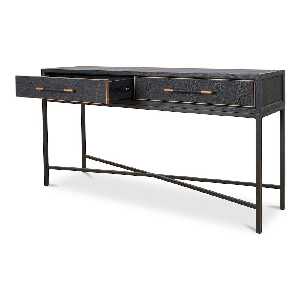 Mako Console Table Black. Picture 3