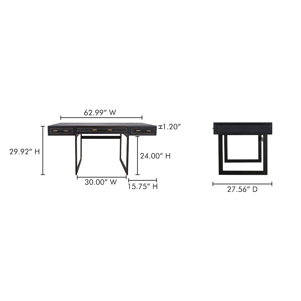 Mako Desk Black. Picture 12