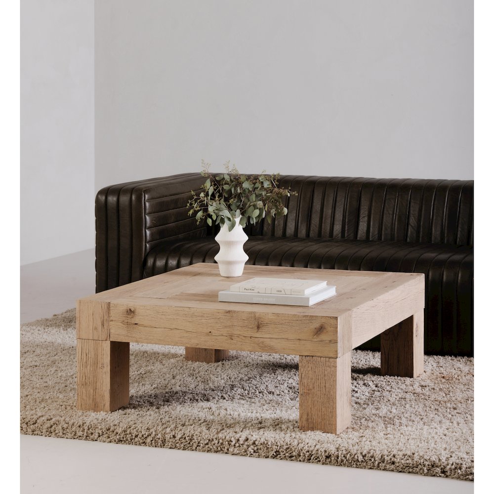 Evander Coffee Table Aged Oak. Picture 5
