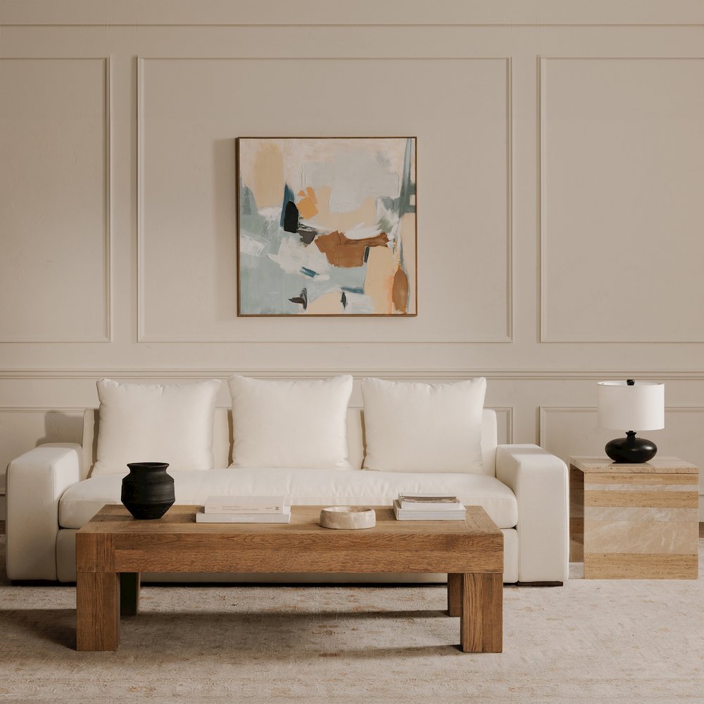 Evander Coffee Table Rectangle Aged Oak. Picture 9