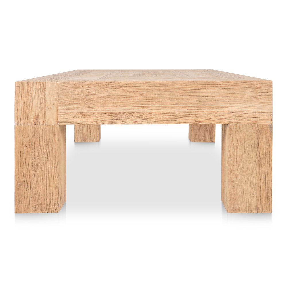 Evander Coffee Table Rectangle Aged Oak. Picture 3
