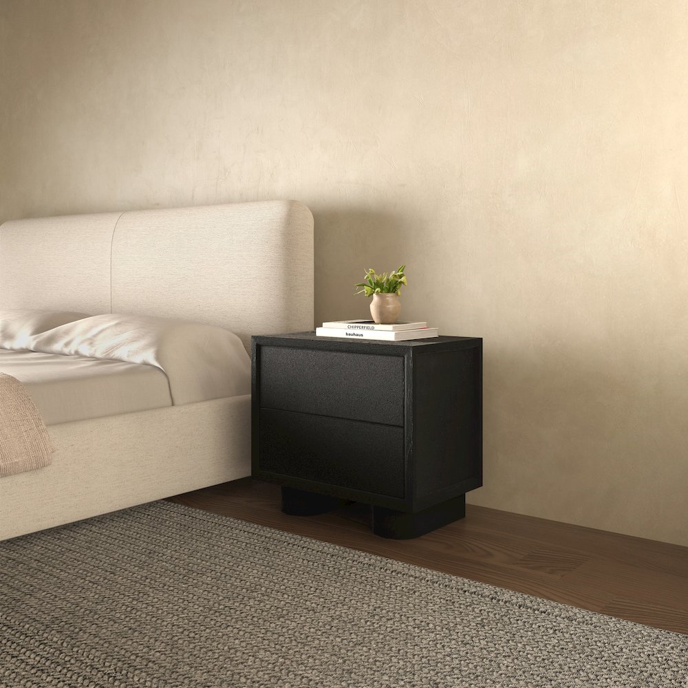 Marcelle Nightstand Black. Picture 7
