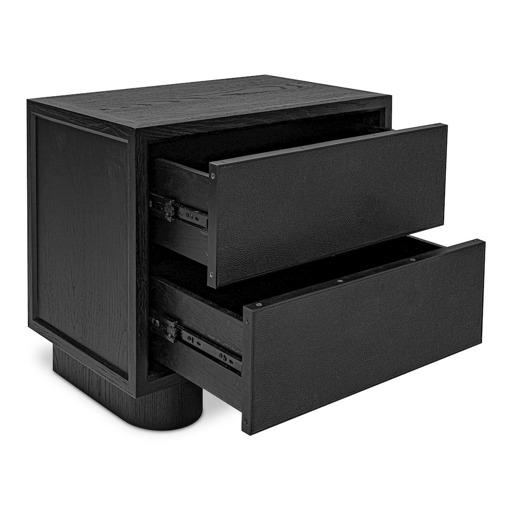 Marcelle Nightstand Black. Picture 2