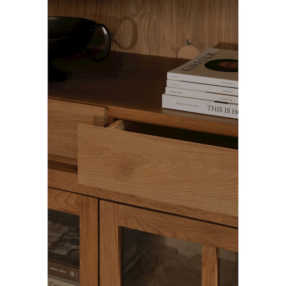 Raymond Tall Cabinet Natural. Picture 8