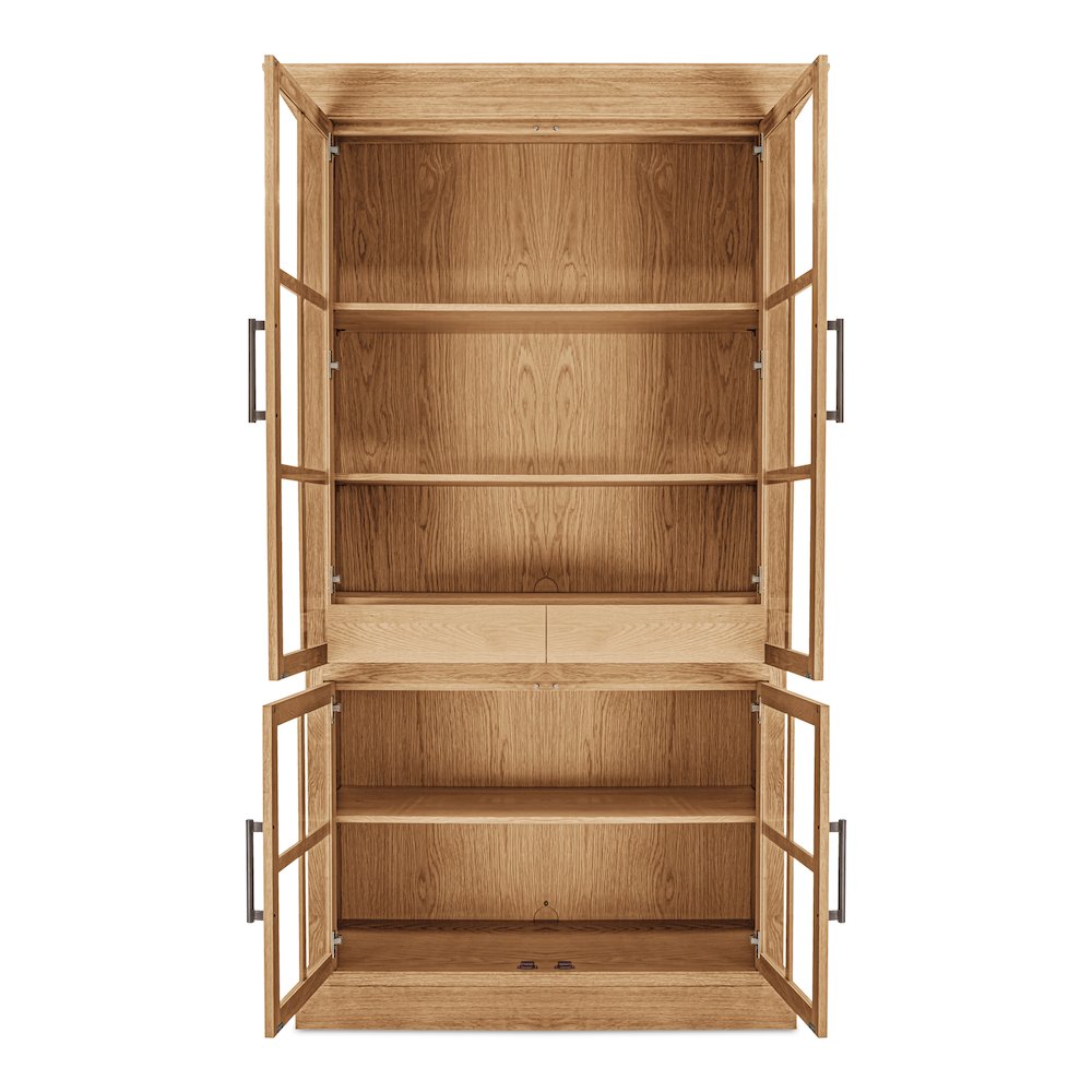 Raymond Tall Cabinet Natural. Picture 4