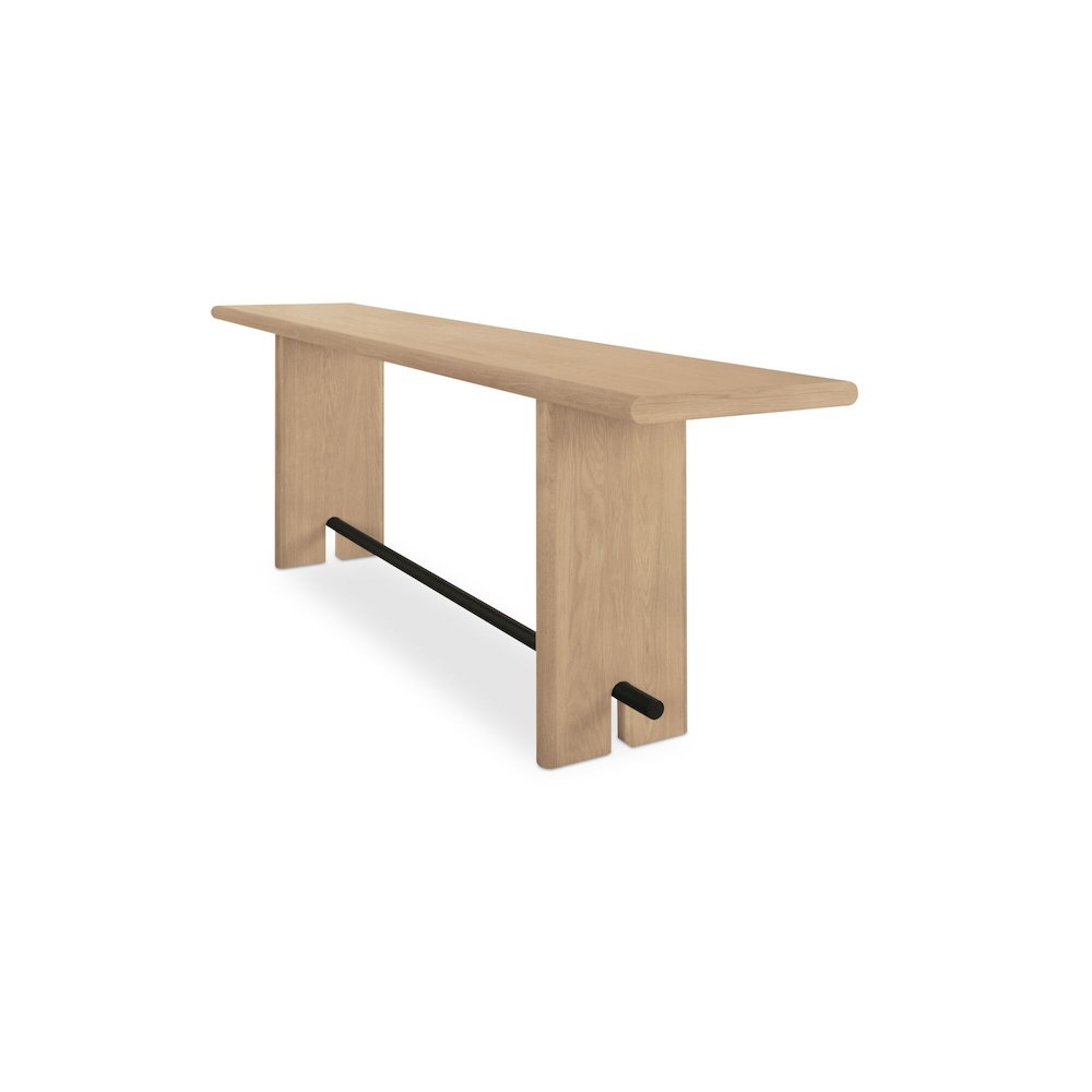 Madison Console Table Natural. Picture 3