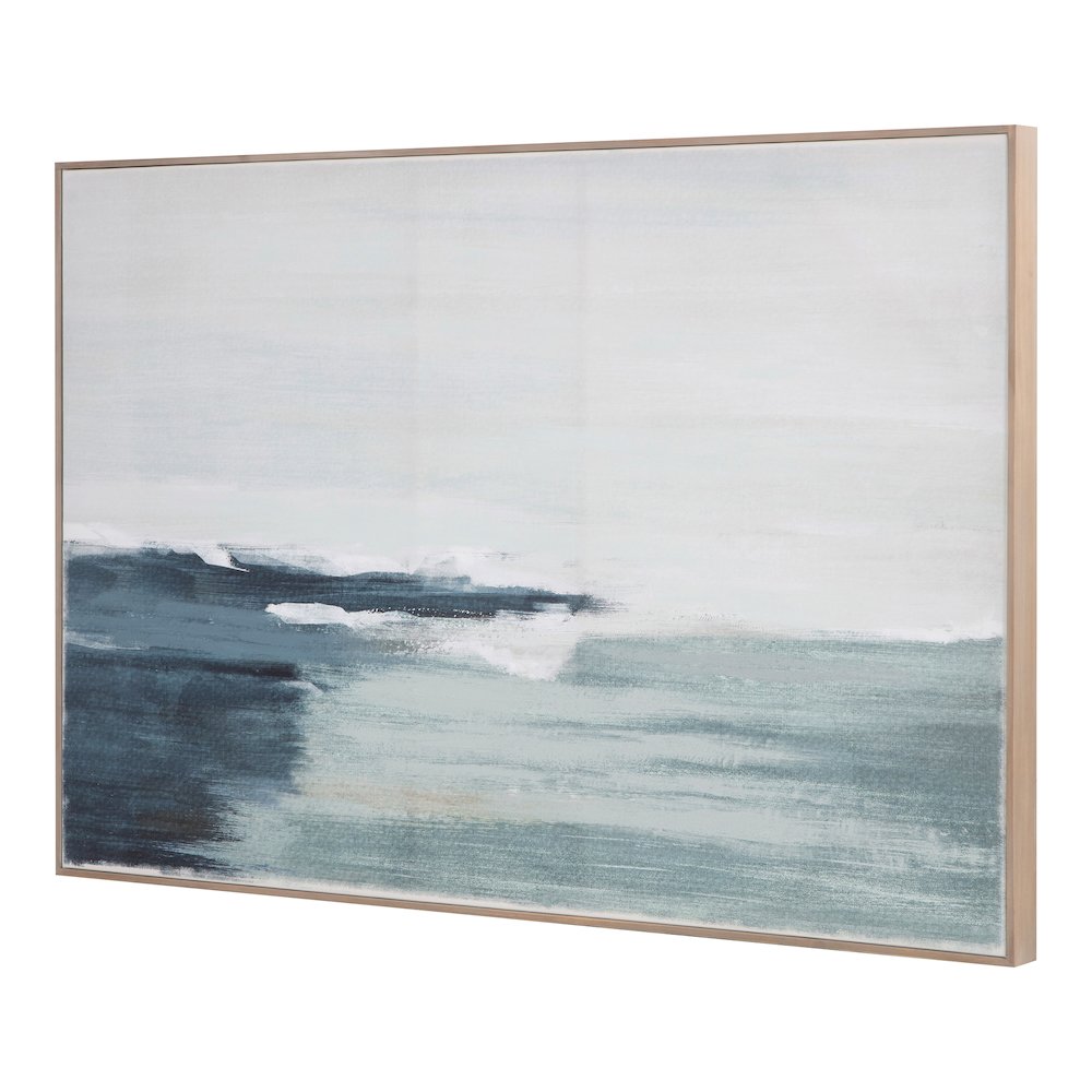 Shoreline Framed Painting. Picture 2