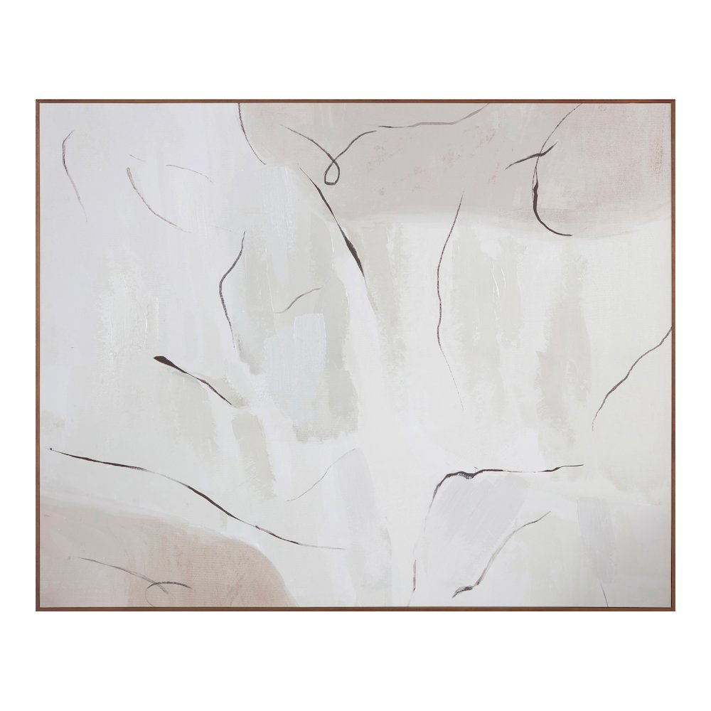Impression Framed Painting Terra Palette. Picture 1