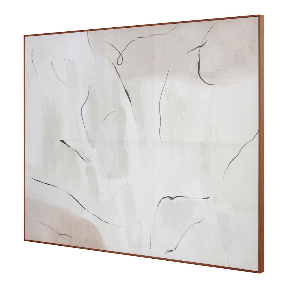 Impression Framed Painting Terra Palette. Picture 2