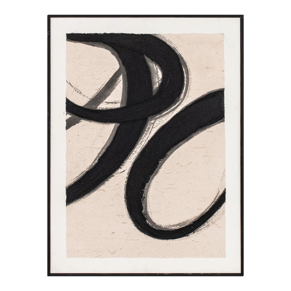 Poet 1 Framed Painting. Picture 1