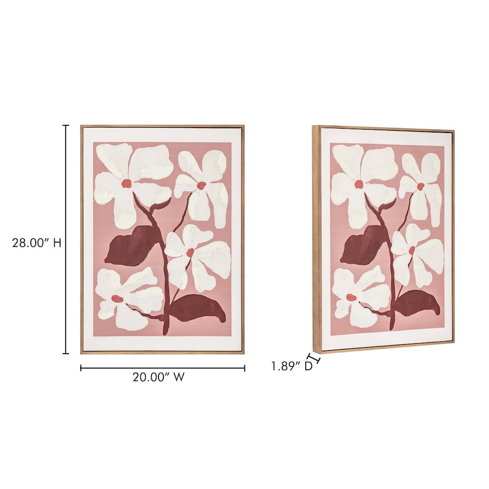 Blush Framed Painting. Picture 6