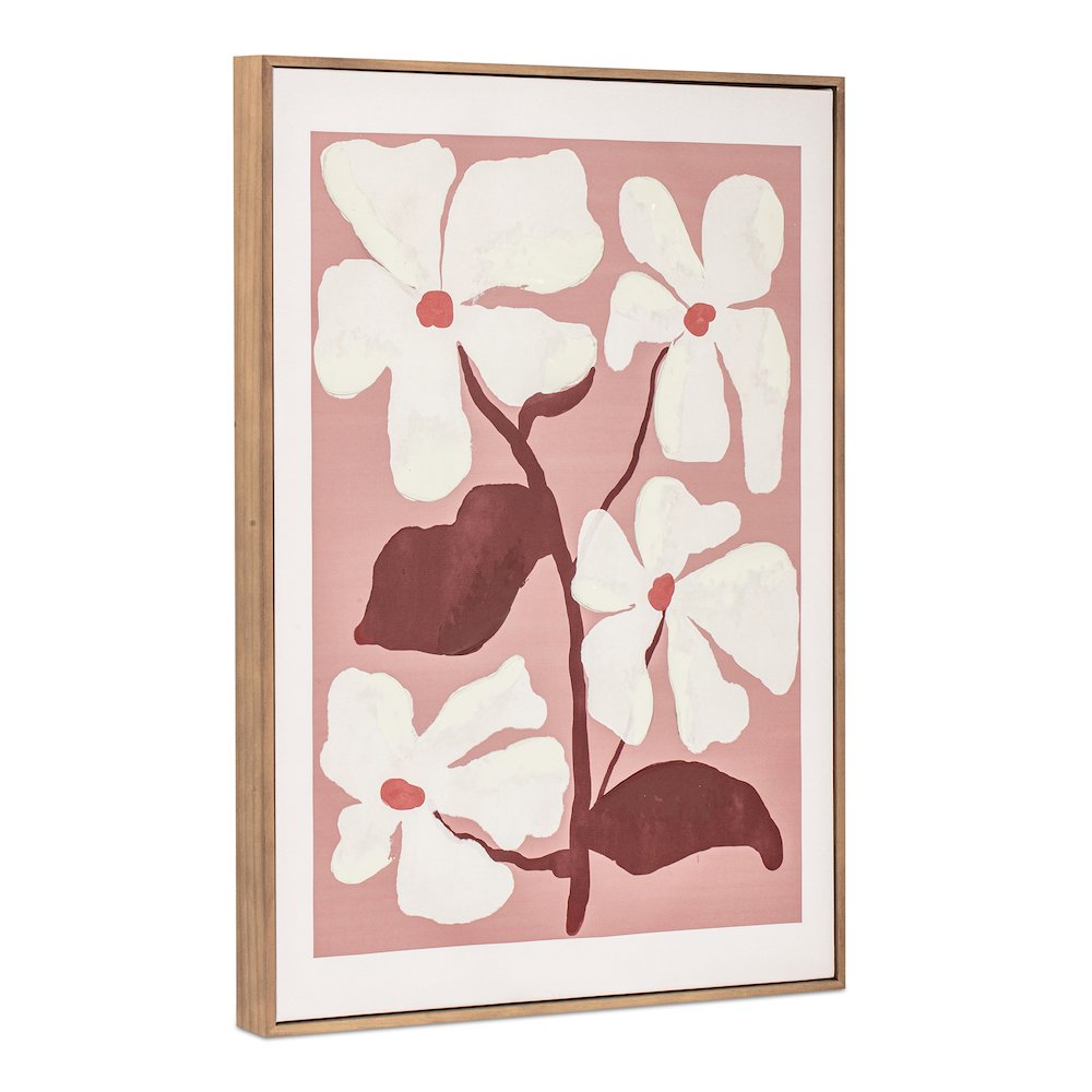 Blush Framed Painting. Picture 2