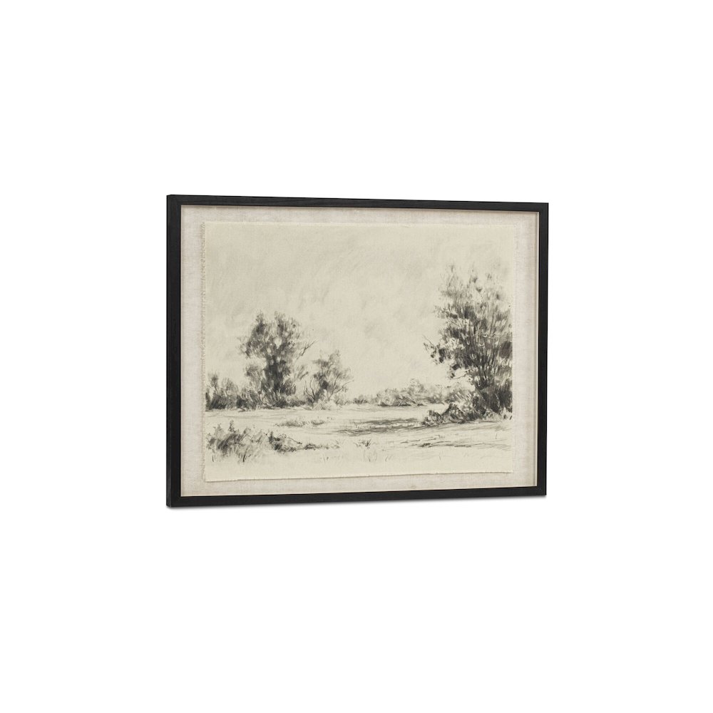 Briar Framed Print On Linen. Picture 2