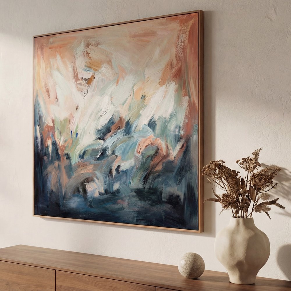 Splendor Framed Painting. Picture 1