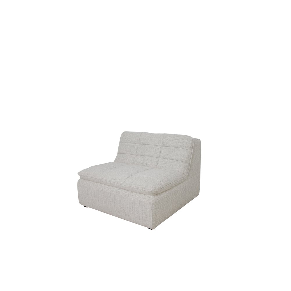 Lino Slipper Chair Textured Oat. Picture 2