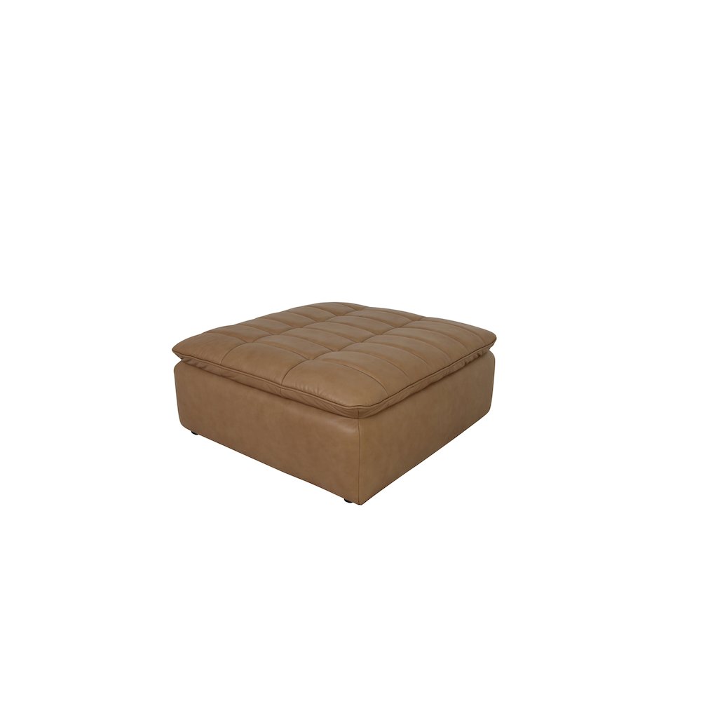 Lino Ottoman Tan Leather. Picture 3
