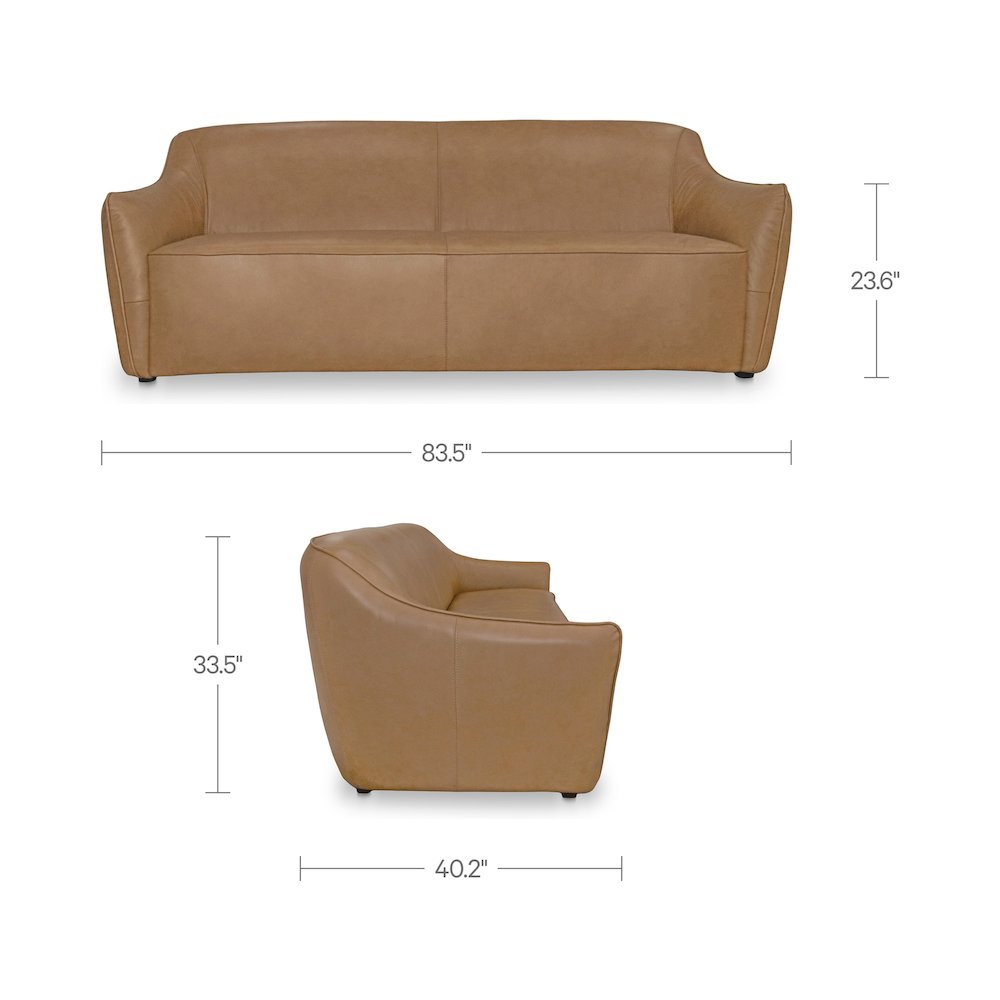Hawkins Sofa Tan. Picture 3