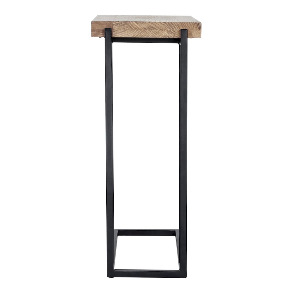 Mila C Shaped Side Table Natural. Picture 5