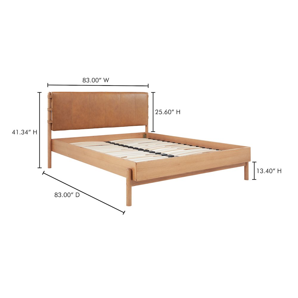 Colby King Bed Brown. Picture 13