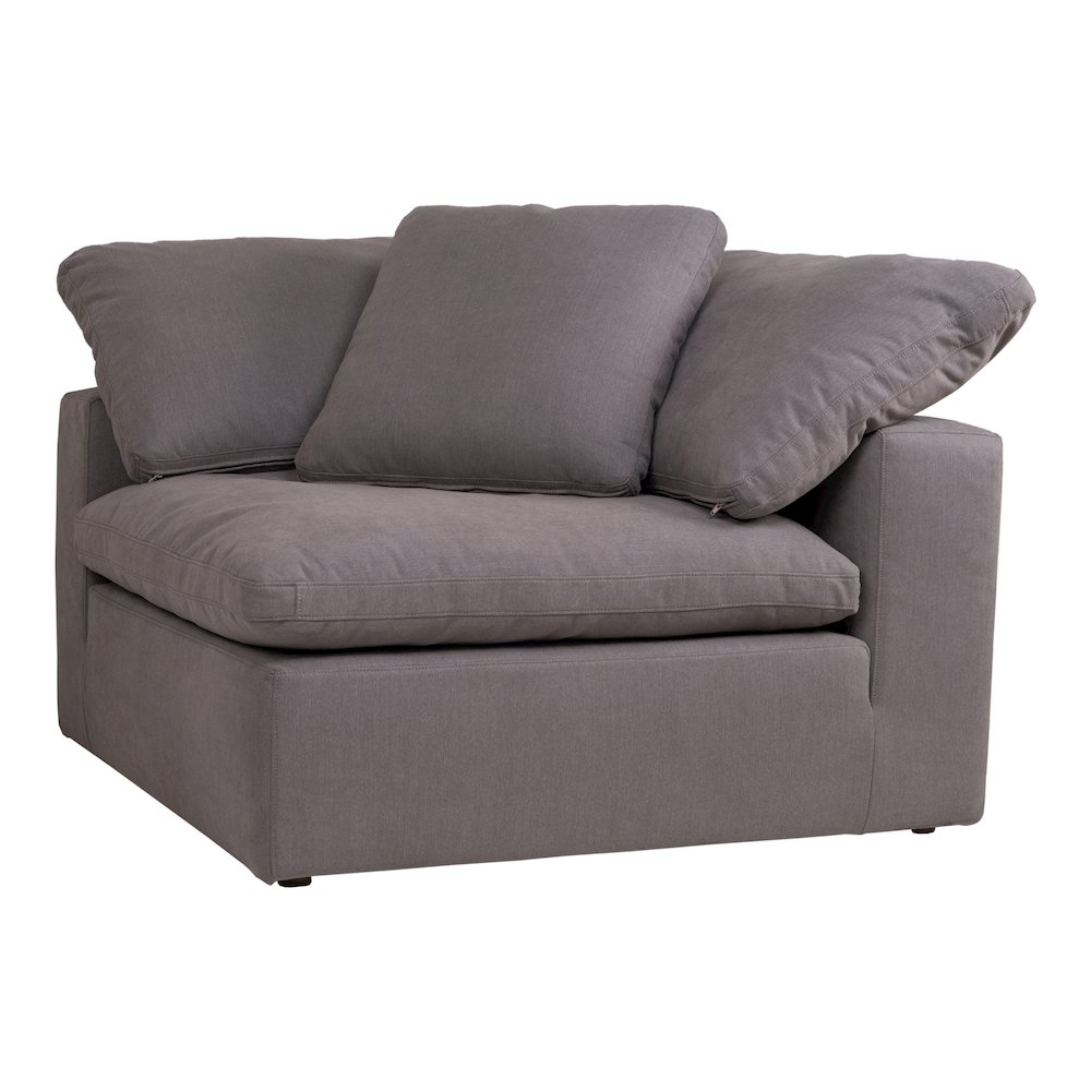 Clay Corner Chair Light Grey. Picture 7