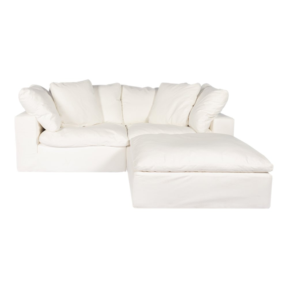 Clay Nook Modular Sectional Cream White. Picture 1