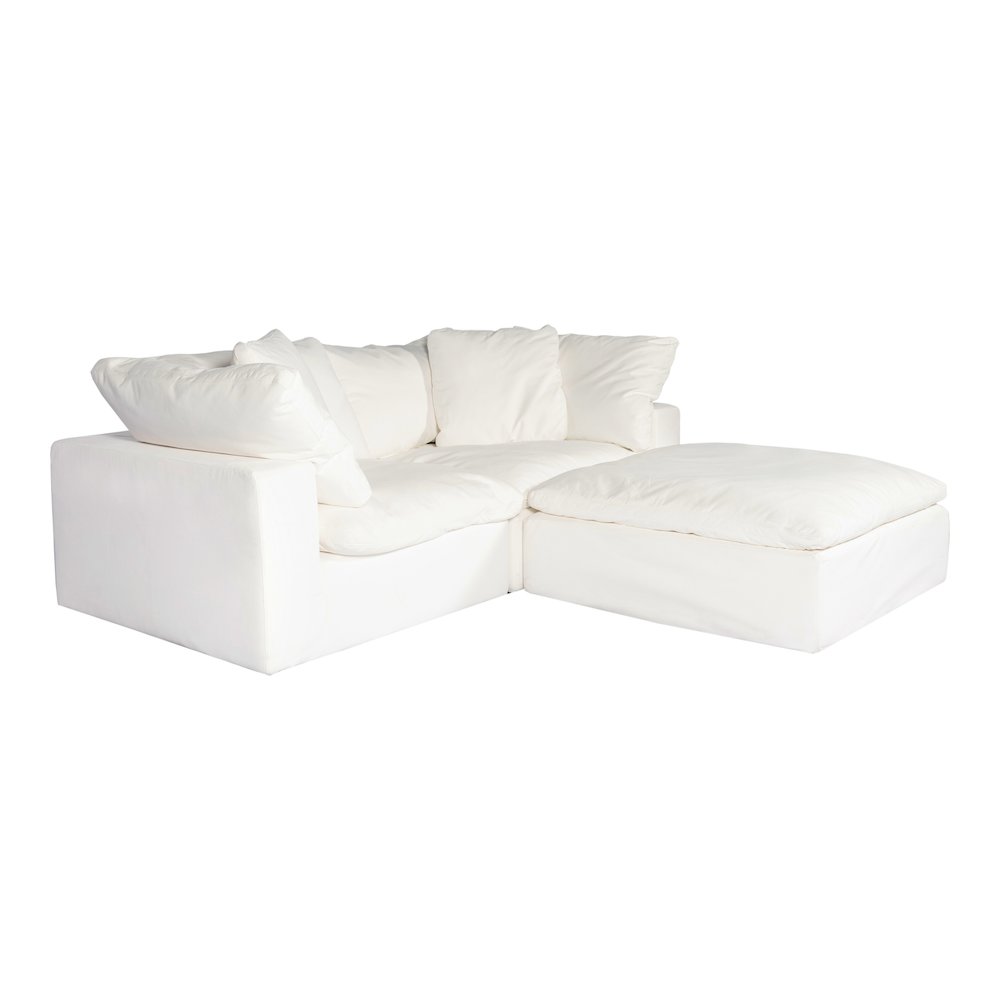 Clay Nook Modular Sectional Cream White. Picture 2